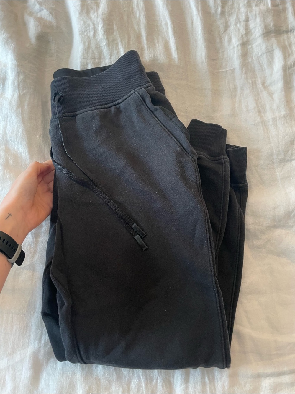Lululemon Black Jogger Sweatpants